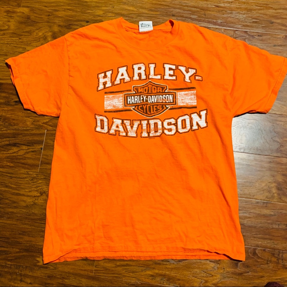 Harley Davidson Tshirt Black Diamond Marion Large
